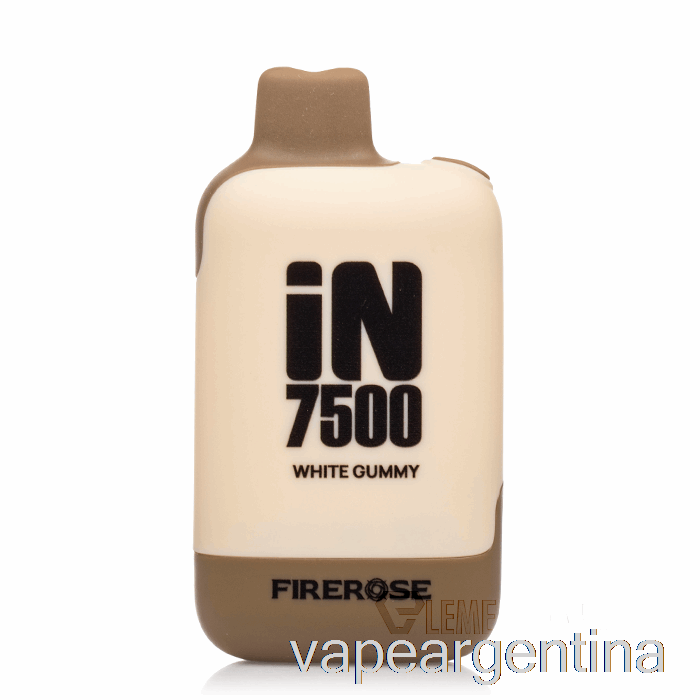 Firerose En 7500 Vape Gomoso Blanco Desechable Descartable